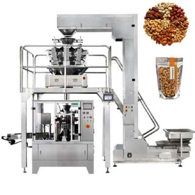 HNOC full automatic snack dry food tray filling and  auto granule filling machine of weighting machine